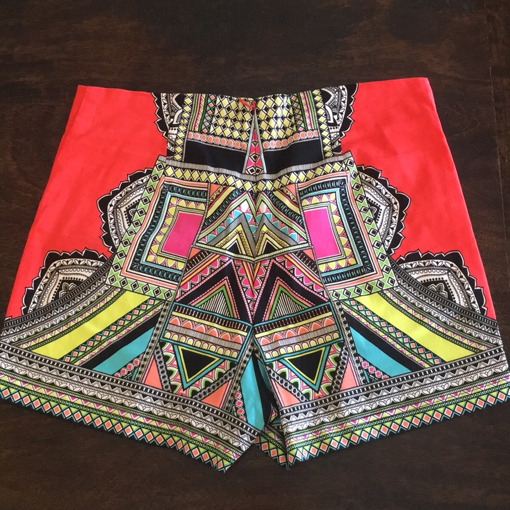 High waisted shorts